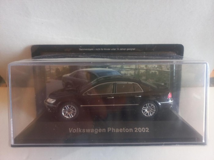 Macheta Volkswagen Phaeton - 2002 1:43 Deagostini Volkswagen