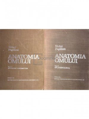 Victor Papilian - Anatomia omului, 2 vol. (ed. V) (editia 1974) foto