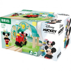 Set de Joaca Brio Statie de Tren Mickey Mouse foto