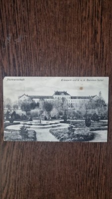 Carte Postala - Sibiu. Parcul sub Arini foto