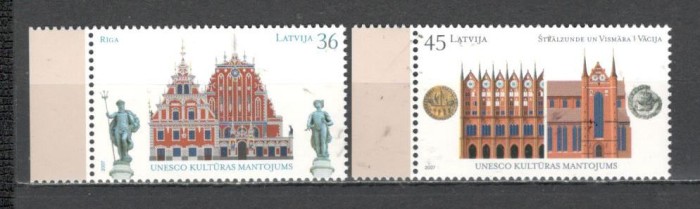 Letonia.2007 Patrimoniu UNESCO SL.367