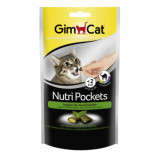 Cumpara ieftin Recompense pisici, Gimpet Nutri Pockets cu Iarba Pisicii si Multivitamine, 60 g