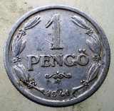 1.205 UNGARIA WWII 1 PENGO 1941, Europa, Aluminiu