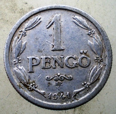 1.205 UNGARIA WWII 1 PENGO 1941 foto