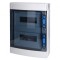 Carcasă pentru aparatură modulară IP65 albă 24 moduli ABS