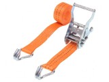 Bandă de fixare portocalie 3m x 35mm 2000kg