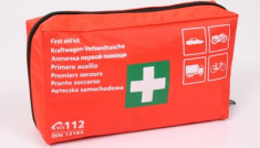 Trusa medicala auto de prim ajutor omologata EU (DIN norm 13164) foto