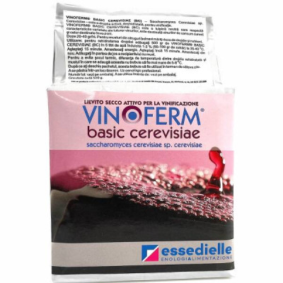 Vinoferm Basic Cerevisiae 500 gr, drojdie pentru vin alb sau rosu, Essedielle foto