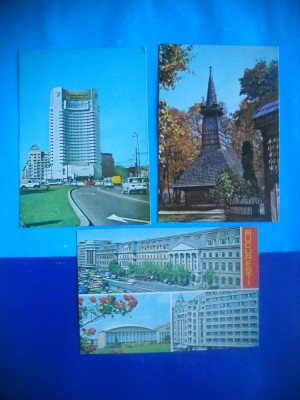 HOPCT LOT 1946 IP BUCURESTI -3 CARTI POSTALE-NECIRCULATE foto