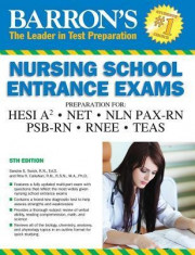 Barron&amp;#039;s Nursing School Entrance Exams: Hesi A2 / Net / Nln Pax-RN / Psb-RN / Rnee /Teas foto