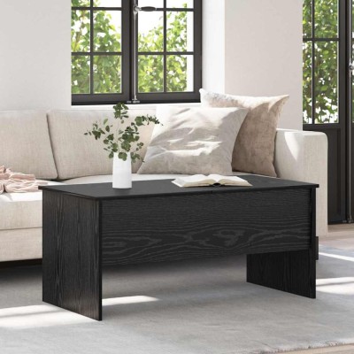 vidaXL Masă de cafea Stejar negru 102 x 50.5 x 46.5 cm Lemn compozit foto