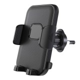 Suport auto pentru telefon Siegbert, montare la grila, rotire 360&deg;, universal, negru