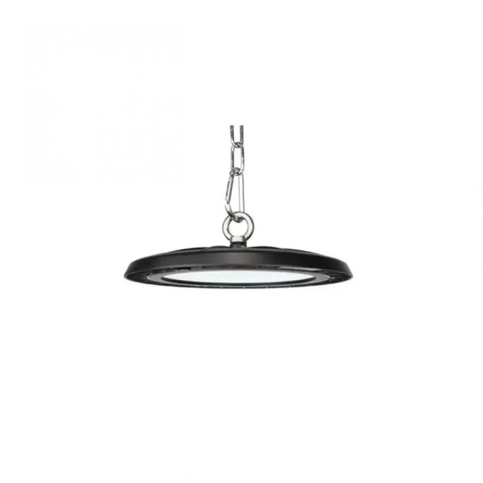 Lampa Industriala Fantas, 200W, Negru, 6500K ModernLight Concept