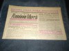 ZIARUL ROMANIA LIBERA 20 AUGUST 1949