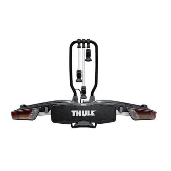 Suport pentru 3 biciclete cu prindere pe carligul de remorcare Thule EasyFold XT 3 Argintiu