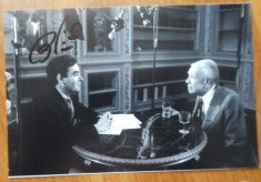 Autograf al jurnalistului francez Bernard Pivot, fost presedinte al Academiei Goncourt din 2014 pana in 2020, 4