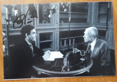 Autograf al jurnalistului francez Bernard Pivot, fost presedinte al Academiei Goncourt din 2014 pana in 2020, 4 foto