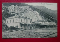 Romania Caras Severin Verciorova gara / negru foto