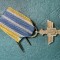 Miniatura ordinul Virtutea Aeronautica in grad de Cruce de Aur pe timp de pace Carol 2 marcaj pe inel