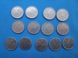 LOT 50 LIRE ,13 BUCATI ,ANI DIFERITI / ITALIA