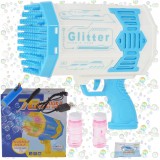 PISTOL AUTOMAT DE BUBURI DE SĂPUN, MARE, ALIMENTAT CU BATERII, PENTRU COPII