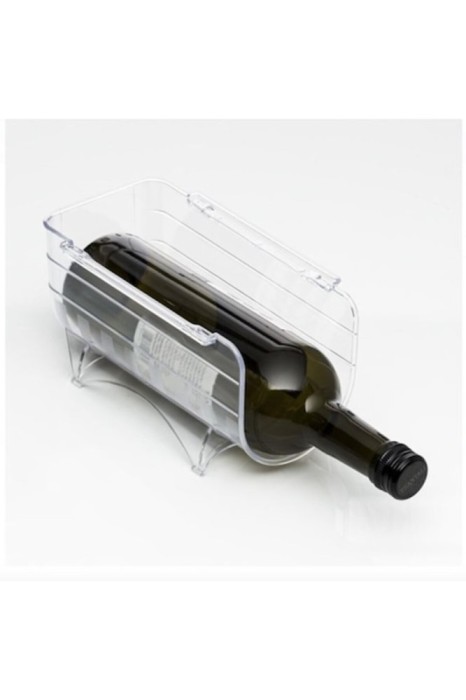 Suport transparent pentru sticle de frigider 20x10.5x11cm