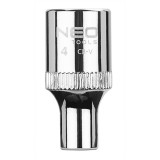 Tubulara hexagonala scurta superlock 1/4&quot;, 4 mm Neo Tools 08-220 HardWork ToolsRange
