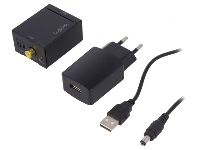 Convertor Analogic-Digital 5V RCA Negru