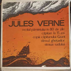 Disc vinil, LP. 5 POVESTI JULES VERNE. SETBOX 5 DISCURI VINIL-JULES VERNE