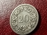 20 rappen 1885 [poze]. Discount conform descriere [10 - 20 %. Vezi descrierea.].
