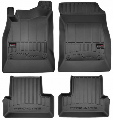 Set Covorase Auto Cauciuc Negro Lexus RC 200 2014&amp;rarr; Pro Line Tip Tavita 3D 3D426221 foto