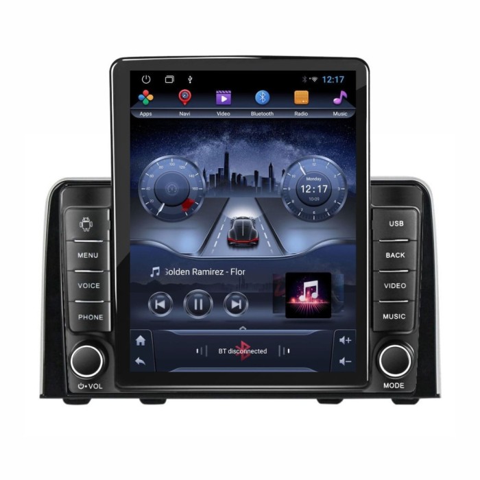 Navigatie dedicata cu Android Honda CR-V V 2017 - 2022, 2GB RAM, Radio GPS Dual