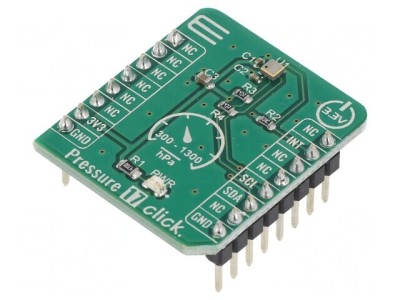 Click board Senzor de Presiune I2C BM1390GLV-Z foto