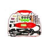 Set trusa minifreza tip biax Craft-Tec, 117 piese, 500W, 12000RPM, variator turatie