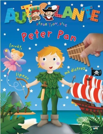 Autocolante repozitionabile Peter Pan