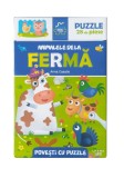 Cumpara ieftin Povesti cu puzzle. Animalele de la ferma