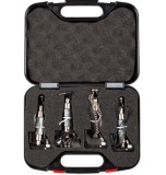 Set 4 Swingeri Pescuit Hakuyo cu Iluminare LED + Penar Transport, Avertizori Feeder