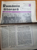 romania literara 31 ianuarie 1985-art. umorul lui eminescu,orasul ramnicu valcea