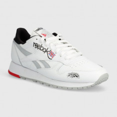 Reebok Classic sneakers din piele Classic Leather culoarea alb, 100075003