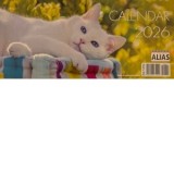 Calendar de birou. Pisici 2026