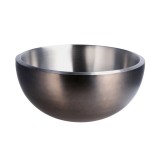 Cumpara ieftin Bol decorativ otel maro 42 x 20 cm