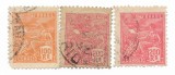 Brazilia - Agricultura &amp; cultura, 1924-1925 - valori obliterate