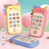 Children&#039;s cartoon early education educational science learning simulation smart phone - color: LB-C101 (unicorn three colors mixed)