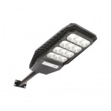 Lampa solara LED iluminat stradal 200W, 6500K, IP65 cu panou solar senzor de miscare si prindere pe stalp Breckner Germany