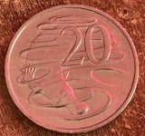 C50 - Moneda foarte veche - 20 centi - Australia - 1998