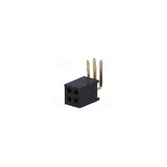 Conector 4 pini, seria {{Serie conector}}, pas pini 1,27mm, CONNFLY - DS1065-14-2*2S8BR