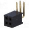 Conector 4 pini, seria {{Serie conector}}, pas pini 1,27mm, CONNFLY - DS1065-14-2*2S8BR
