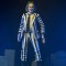 Beetlejuice 1988 Action Figure Beetlejuice Black and White Striped Suit 18 cm