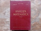 Analiza Matematica I - M. Nicolescu, N. Dinculeanu, S. Marcus , 1966
