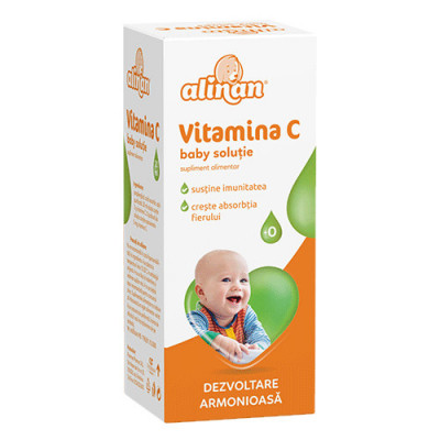 Solutie Alinan Vitamina C Kids 20ml Fiterman foto